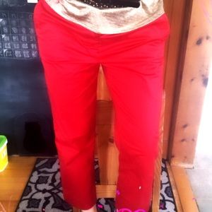 Red Ralph Lauren Golf Pants